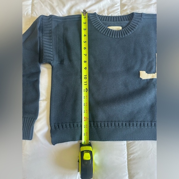 New without tags Jam Industries CROPPED GUERNSEY Sweater size small - Picture 5 of 6